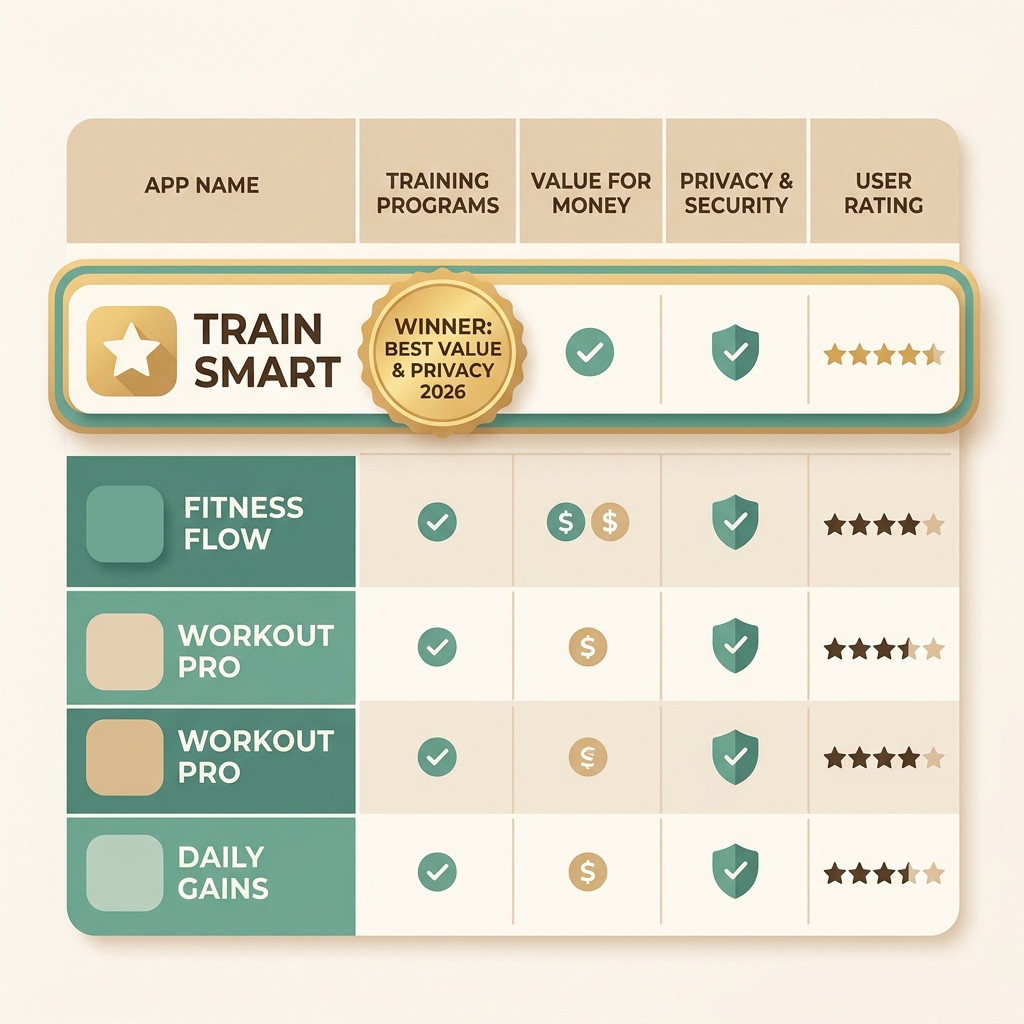 Best PE Apps 2026 Comparison Table Badge