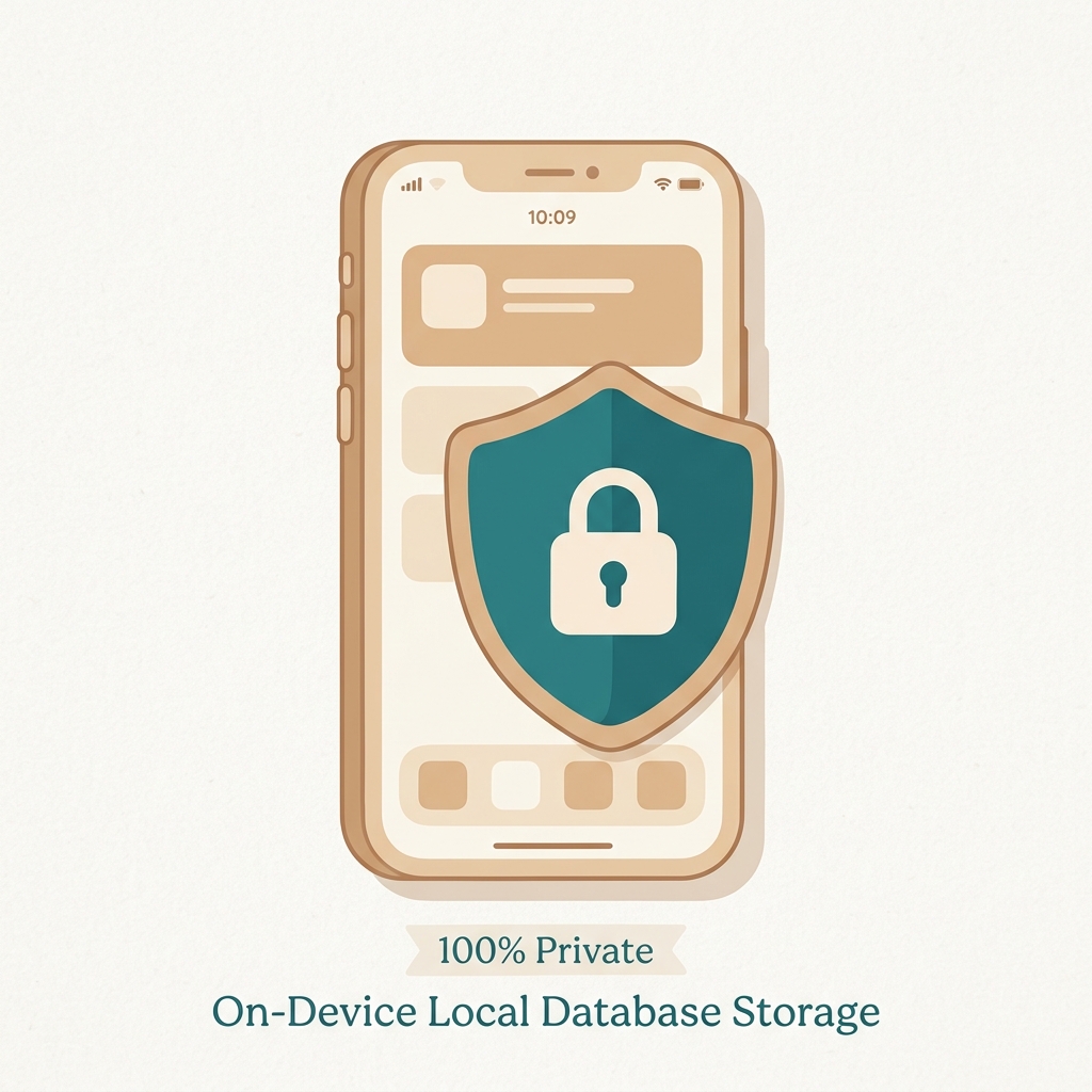 On-Device Local Database Privacy Shield